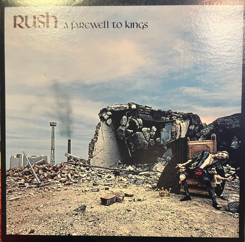 Rush - A Farewell To Kings (VG+/VG+) (Early Canadian Reissue, Gatefold)