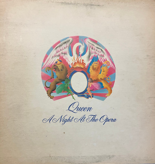 Queen - A Night At The Opera (VG+/VG+) (1975, CAN, Embossed Cover) - Butterfly Label