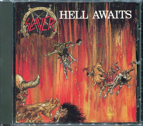 Slayer – Hell Awaits (CD used US 1993 remastered reissue VG+/VG+)