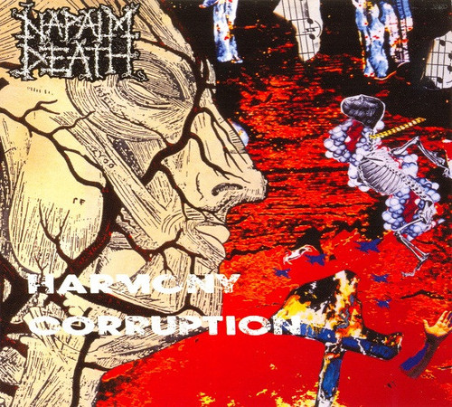 Napalm Death – Harmony Corruption  (CD NEW SEALED UK 2012 remastered reissue)