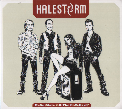 Halestorm – Reanimate 2.0: The Covers EP  (6 track CDEP used US 2013 NM-/VG+)
