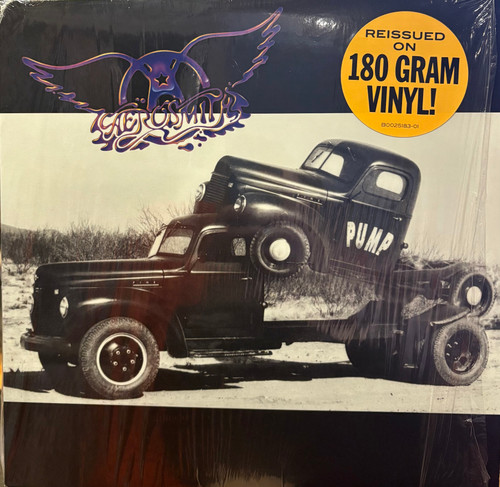 Aerosmith - Pump (2016 US, In open shrink, Reissue, 180g, EX/EX) 