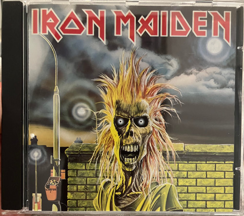 Iron Maiden - Iron Maiden (EX+/EX+) (1988, US, Reissue) CD