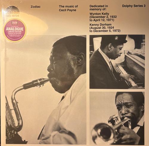 Cecil Payne - Zodiac (The Music Of Cecil Payne) (2017 UK, Pure Pleasure Analogue, SEALED)