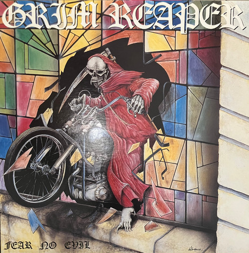 Grim Reaper - Fear No Evil (EX/EX) (1985, CAN)