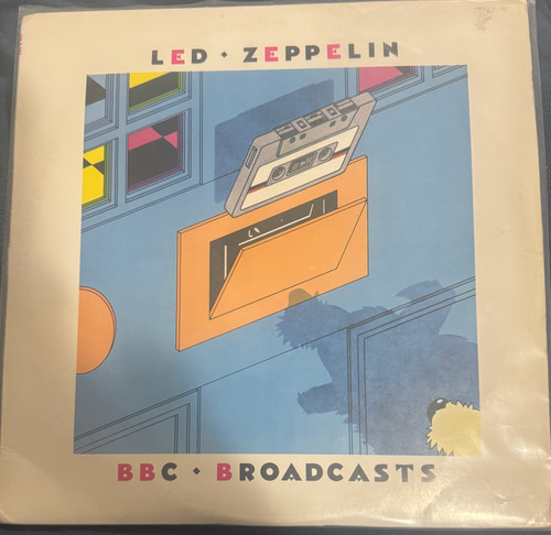 Led Zeppelin  - BBC Broadcasts 2 LP Boot on Eva VG+/VG+