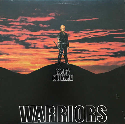 Gary Numan – Warriors (LP used Canada 1983 ...gold promo stamp on back cover  VG+/VG+)