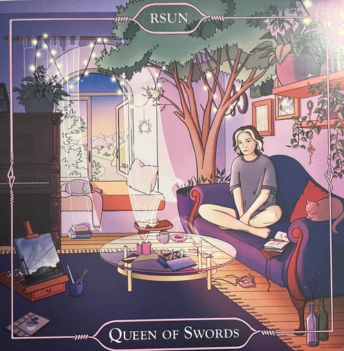 Rsun - Queen Of Swords (NM-/NM-) (2025, CAN) - Purple Marble Vinyl 