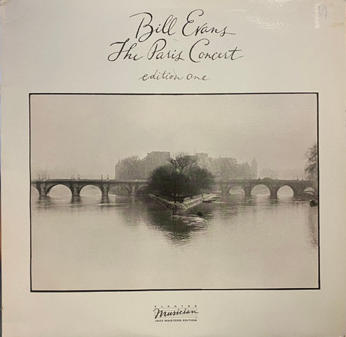 Bill Evans — The Paris Concert (Edition One) (Canada 1983, VG+/VG+)