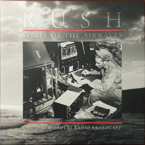 Rush – Spirit Of The Airwaves. (2LPs NEW SEALED UK 2022 unofficial release live bootleg on blue transparent 180 gm vinyl)