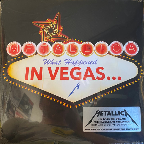 Metallica — What Happened In Vegas… (US 2026, Red Vinyl, Sealed)