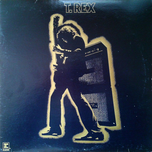 T. Rex – Electric Warrior  (LP used Canada reissue with tri colour label VG+/VG+)