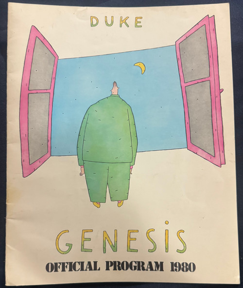 Genesis - Official 1980 Tour Provram