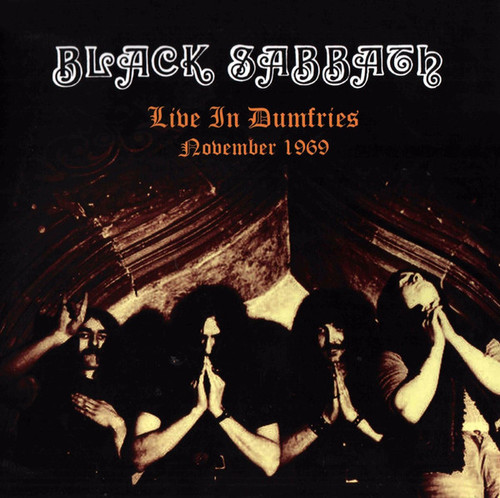 Black Sabbath – Live In Dumfries November 1969  (LP used 2017 unofficial release live bootleg from Scotland 1969 in gatefold jacket NM-/NM-)