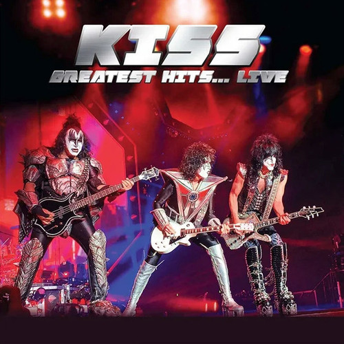 Kiss – Greatest Hits... Live (LP NEW SEALED Europe 2022 unofficial release live radio bootleg from various years in gatefold jacket on 180 gm vinyl)