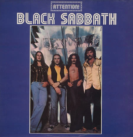 Black Sabbath – Attention! Black Sabbath Volume Two  (LP used UK 1975 reissue compilation VG+/VG+)