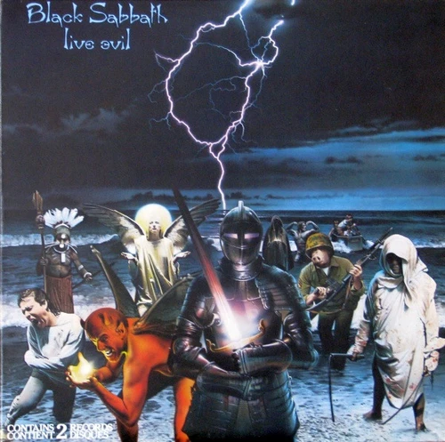 Black Sabbath – Live Evil  (2LPs used Canada 1982 in gatefold jacket VG+/VG+)