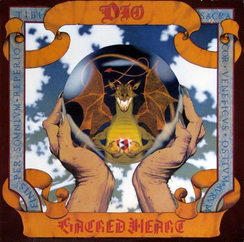 Dio – Sacred Heart  (LP used Canada 1985 comes with original printed innersleeve VG+/VG+)