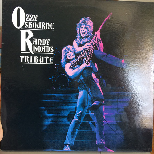 Ozzy Osbourne – Randy Rhoads Tribute  (2LPs used Canada 1987 in gatefold with original printed inner sleeves VG+/VG+)