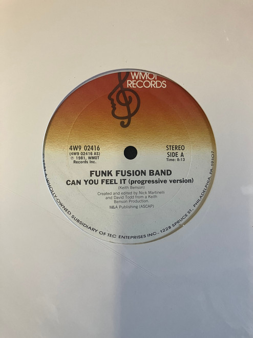 Funk Fusion Band - Can You Feel It (In-Shrink, EX-/G) (1981, US, 12” Single)