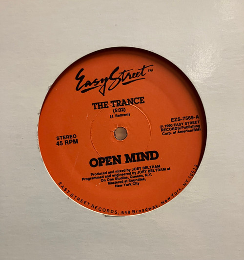 Open Mind - The Trance (VG/G) (1990, US) - 12” Single
