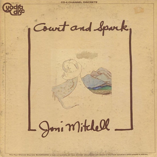 Joni Mitchell - Court And Spark (Quadradisk VG+)