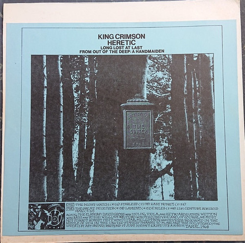 King Crimson - Heretic (rare boot see description)