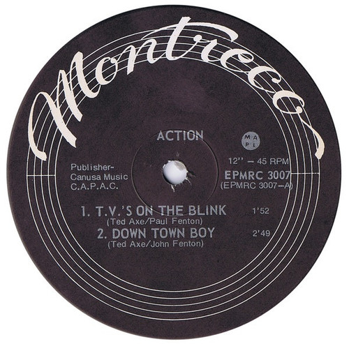 The Action - T.V.'s On The Blink (Ottawa Band -Fenton Brothers)