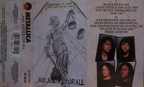 Metallica - ...And Justice For All (Cassette)