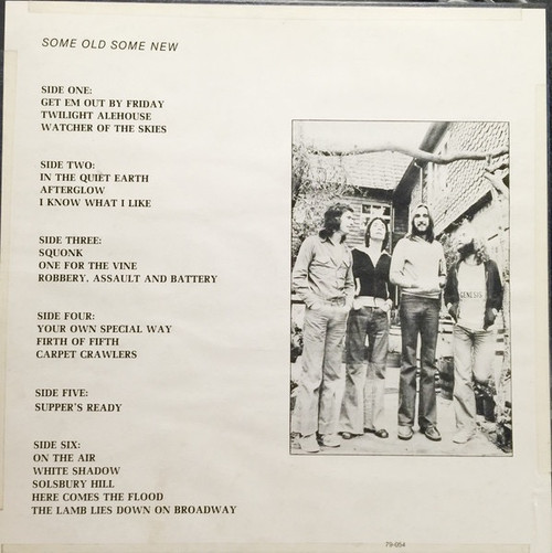 Genesis - Some Old Some New (3 LP board recording)