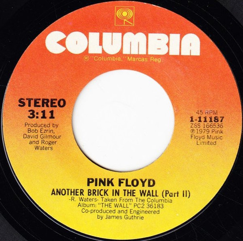 Pink Floyd - Another Brick In The Wall (Part II)