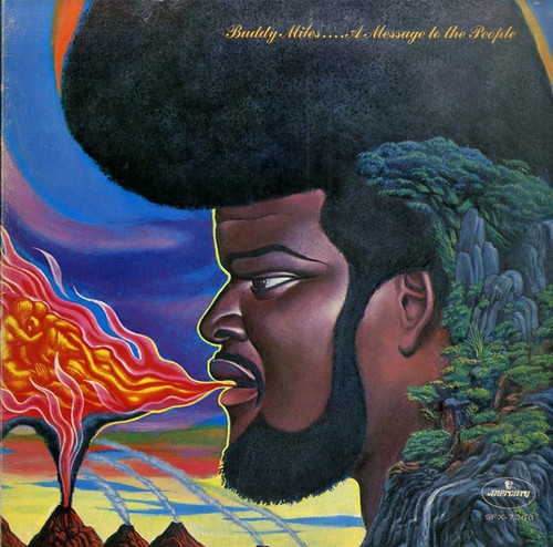 Buddy Miles - A Message To The People ( 1971 Japanese Import with Insert )