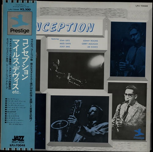 Miles Davis - Conception ( Japanese Import/OBI/Insert)