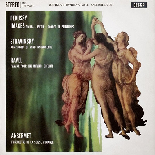 Claude Debussy - Images / Symphonies Of Wind Instruments / Pavane Pour Une Infante Defunte (1st UK SXL 2246)