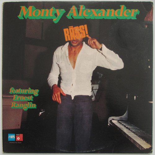 Monty Alexander Featuring Ernest Ranglin – Rass! (cover repair)