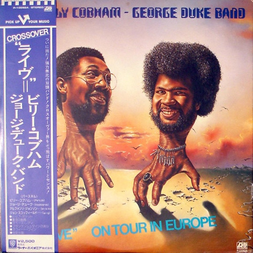 The Billy Cobham / George Duke Band - "Live" On Tour In Europe (Japanese Import OBI Insert)