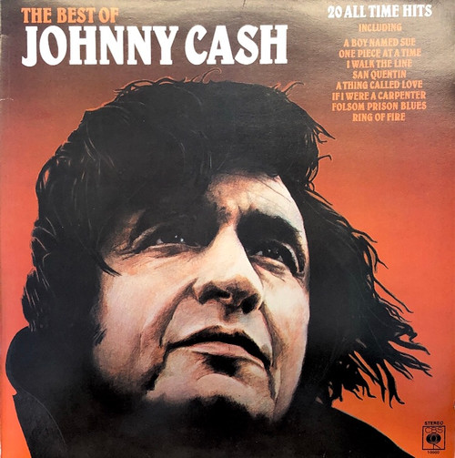 Johnny Cash - The Best Of Johnny Cash - 20 All Time Hits (1976 UK Pressing)