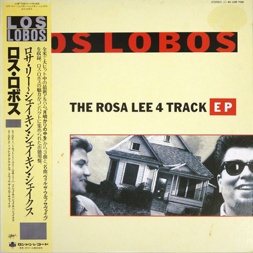 Los Lobos - The Rosa Lee 4 Track EP (1987 Japanese Import)