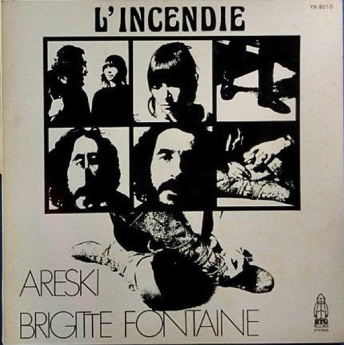 Areski - Brigitte Fontaine - L’Incendie (Rare Japanese Import with Insert)