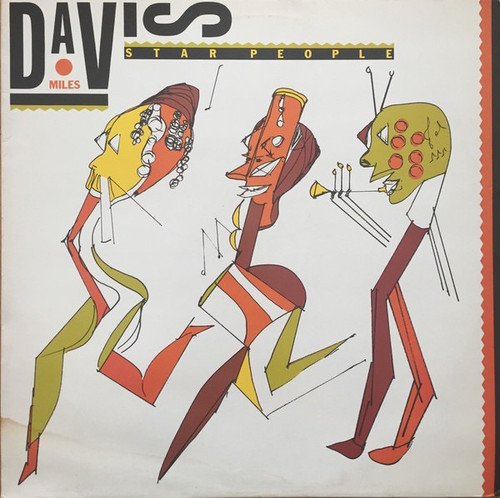 Miles Davis - Star People (1983 Pressing VG+/VG+)