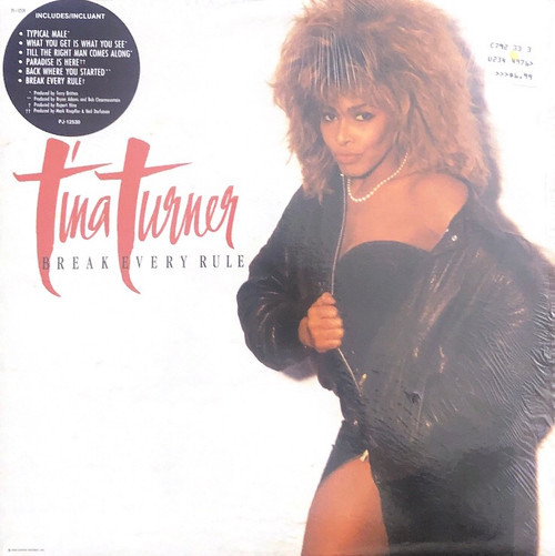 Tina Turner - Break Every Rule (Canadian Pressing in Open Shrink)
