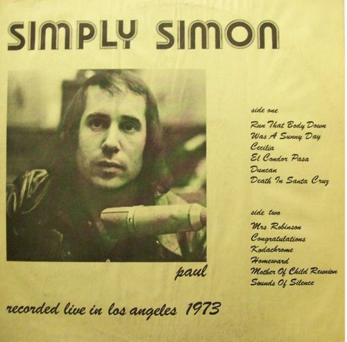 Paul Simon - Simply Simon (1973 Boot)