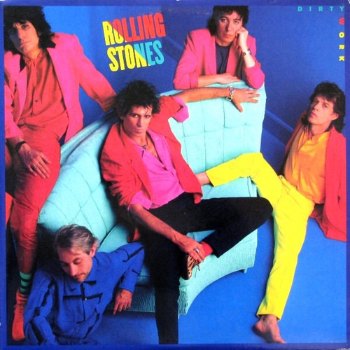 The Rolling Stones - Dirty Work (1986 Canadian Pressing)
