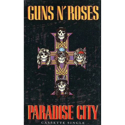 Guns N' Roses - Paradise City (1989 Cassette Single)