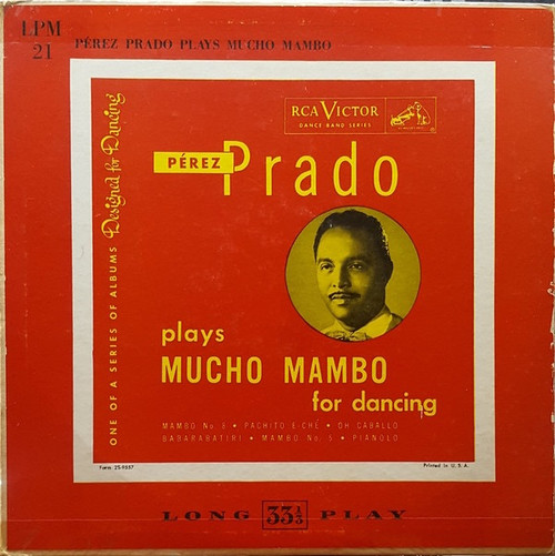 Perez Prado And His Orchestra - Pérez Prado Plays Mucho Mambo For Dancing (1951 10” VG/VG)