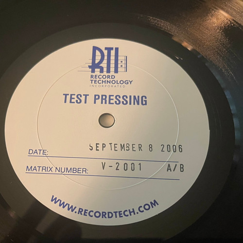 Mike Oldfield - Tubular Bells (RTI QUIEX Test Pressing cut by Bernie Grundman - 200g!