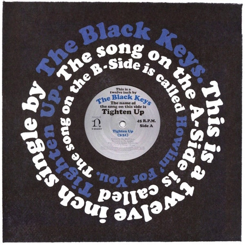 The Black Keys - Tighten Up / Howlin' For You (2010 US 12" Single in Open Shrink)