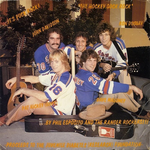 Phil Esposito And The Ranger Rockers - Hockey Sock Rock / Please Forgive My Misconduct Last Night (Collector 7” 45rpm)