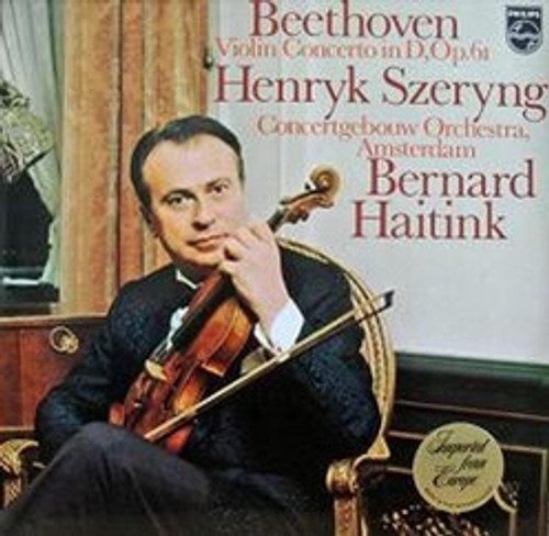 Ludwig van Beethoven - Violinkonzert D-dur, Op. 61 (Dutch Pressing)