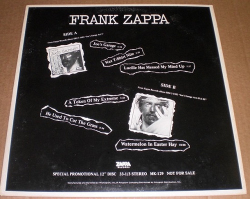 Frank Zappa - The History And Collected Improvisations Of Frank